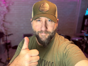 DG Circle Logo HAT - Military Green